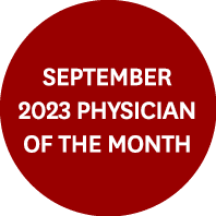 September 2023 Physician of the month