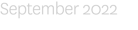 September 2022