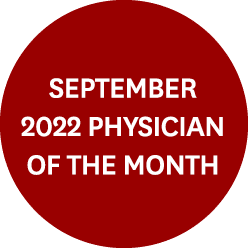 September 2022 Physician of the month