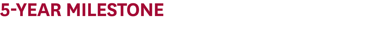 5-Year Milestone